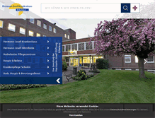 Tablet Screenshot of hjk-erkelenz.de